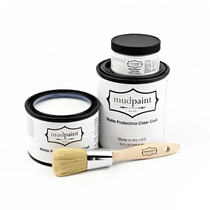 1’’ Natural Bristle Paint Brush - MudPaint