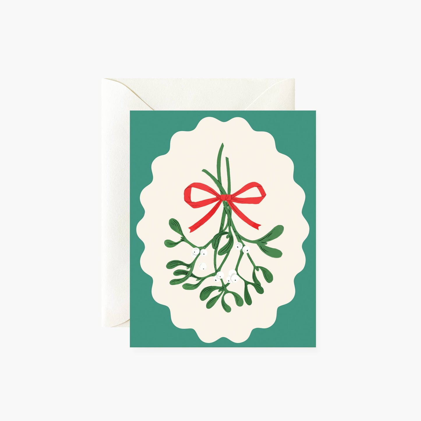 Christmas Card - Mistletoe - Botanica Paper Co.