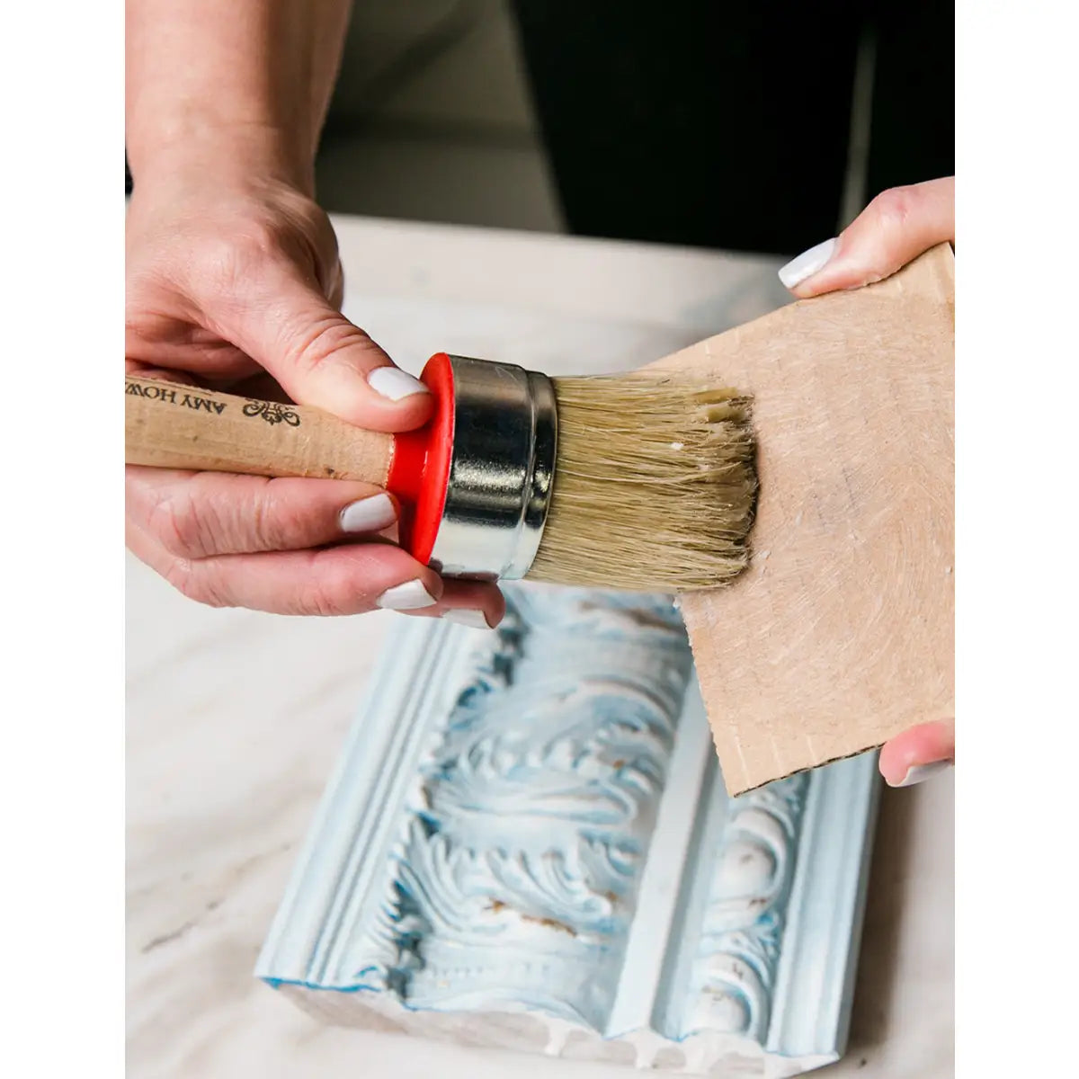 2.0″ Round Hog Hair Paint Brush - Amy Howard At Home