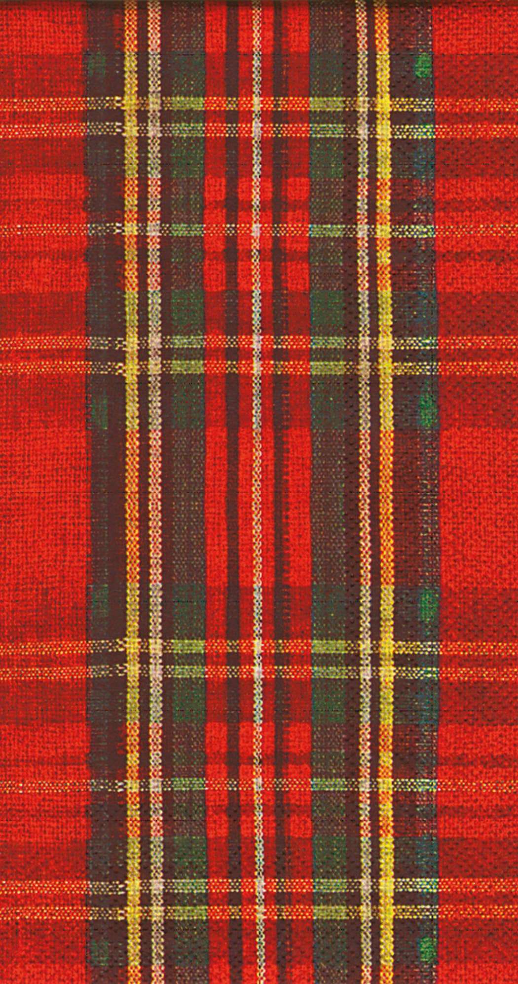 Guest Towels - Classic Plaid - Christmas - Paper