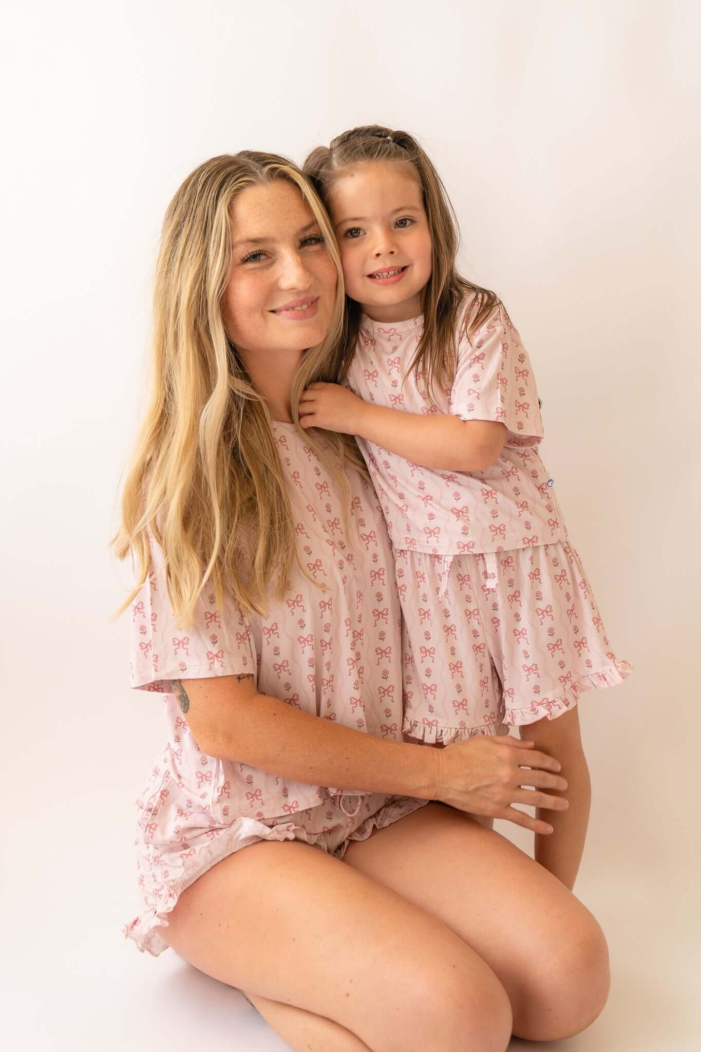 Pajamas Set - Bows - Annie Bean