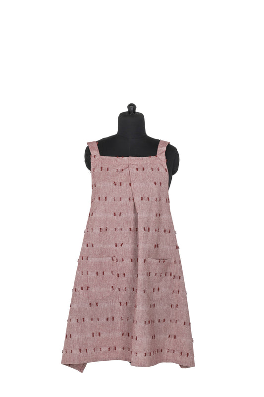 Apron - Tuft Pinafore - Ruby