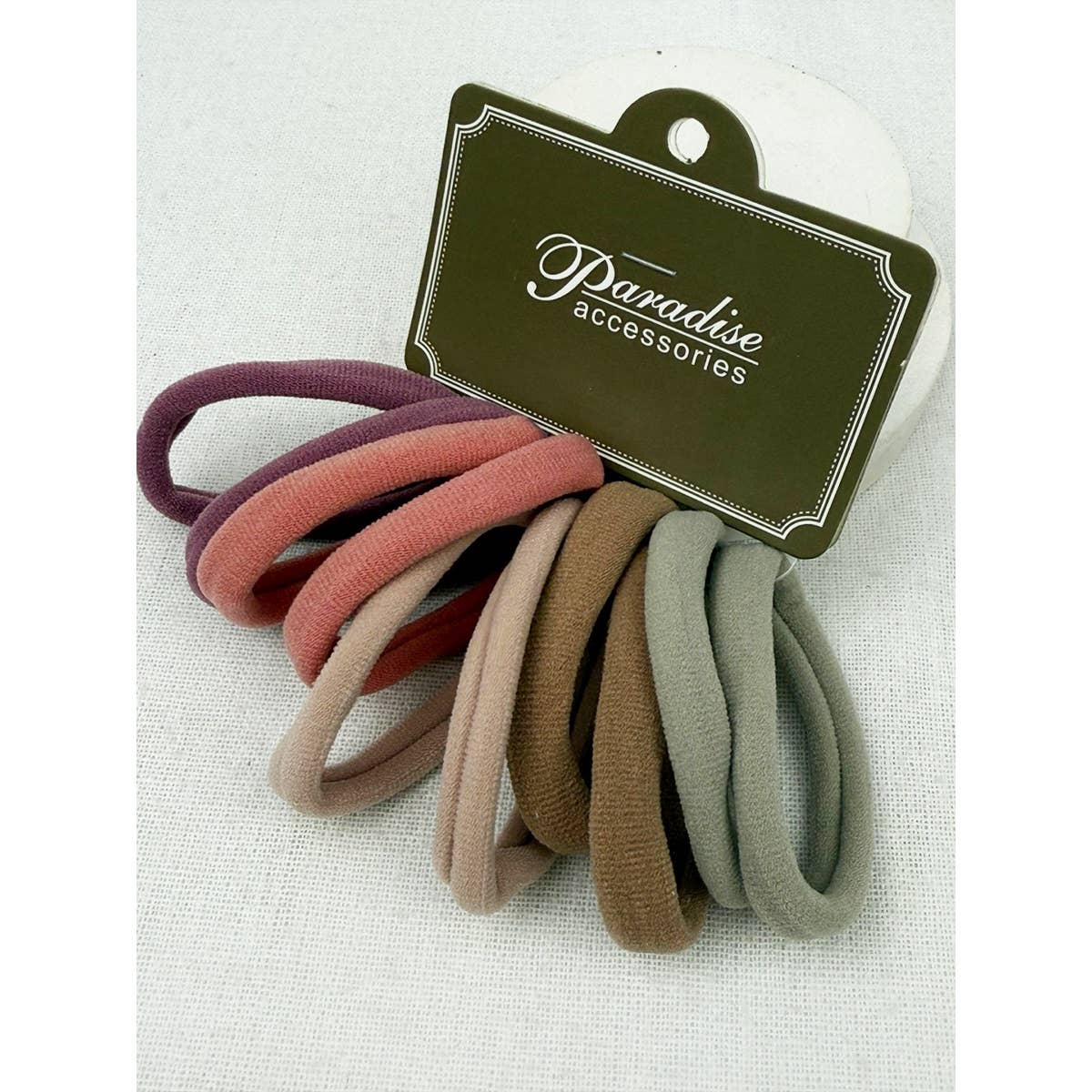 Multicolor Elastic Hair Tie - Set of 10 - Love and Repeat