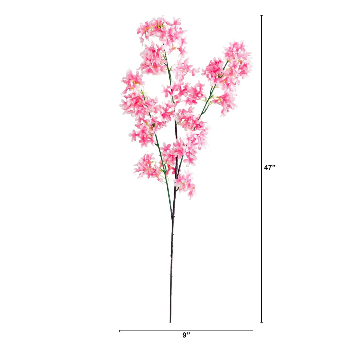 47’’ Artificial Cherry Blossom Flower - Set of 3 - Nearly Natural