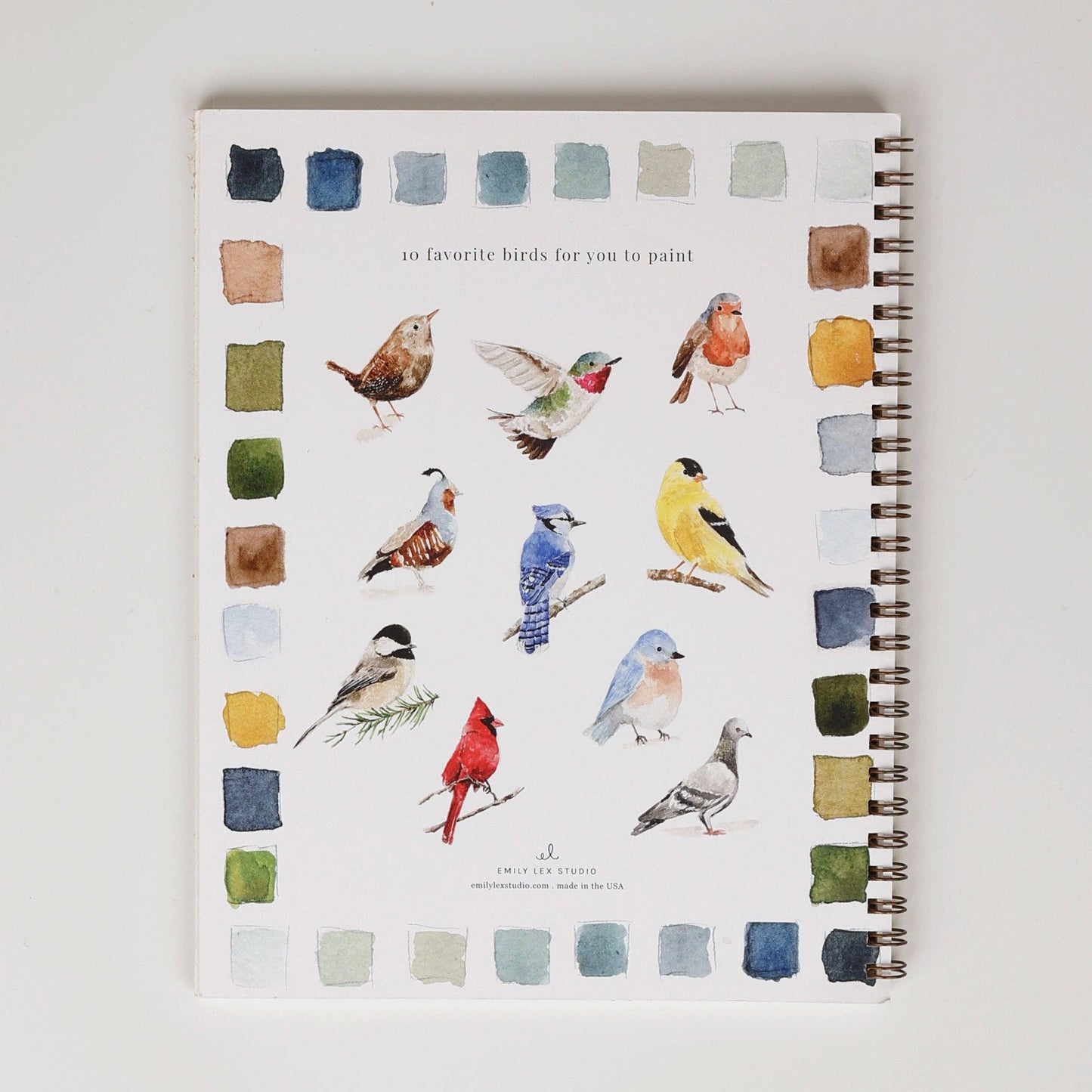Watercolor Workbook - Birds
