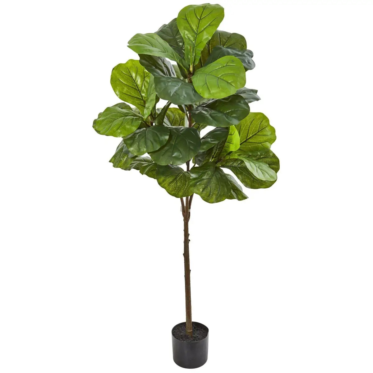 54” Fiddle Leaf Artificial Tree (Real Touch) - Nearly Natural