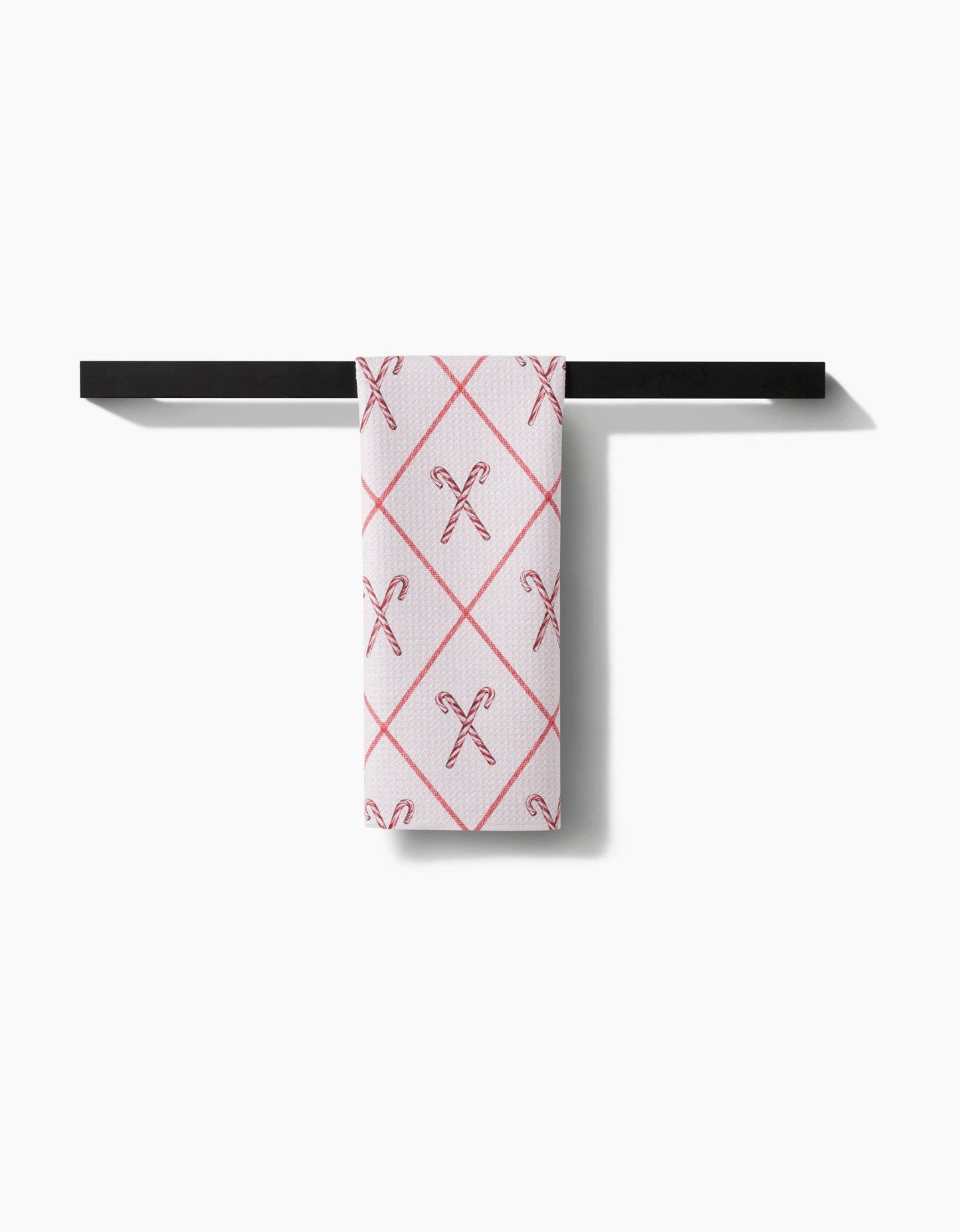 Kitchen Towel - Candy Canes - Christmas - Geometry