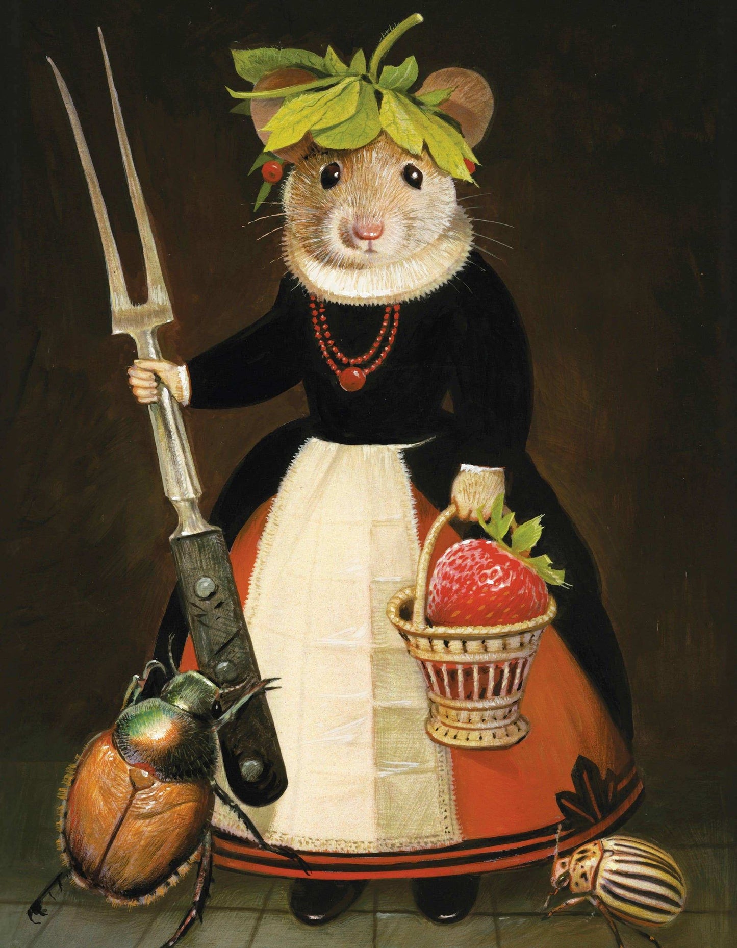 Mini Puzzle - Berry Mary - Bill Mayer - 100 piece - New York Puzzle Company