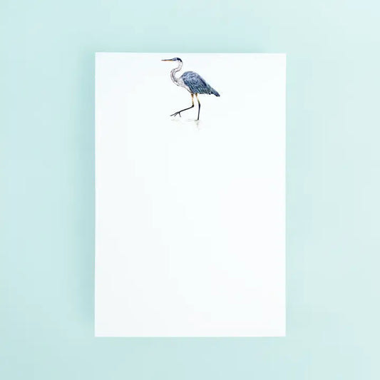 Blue Heron Notepad