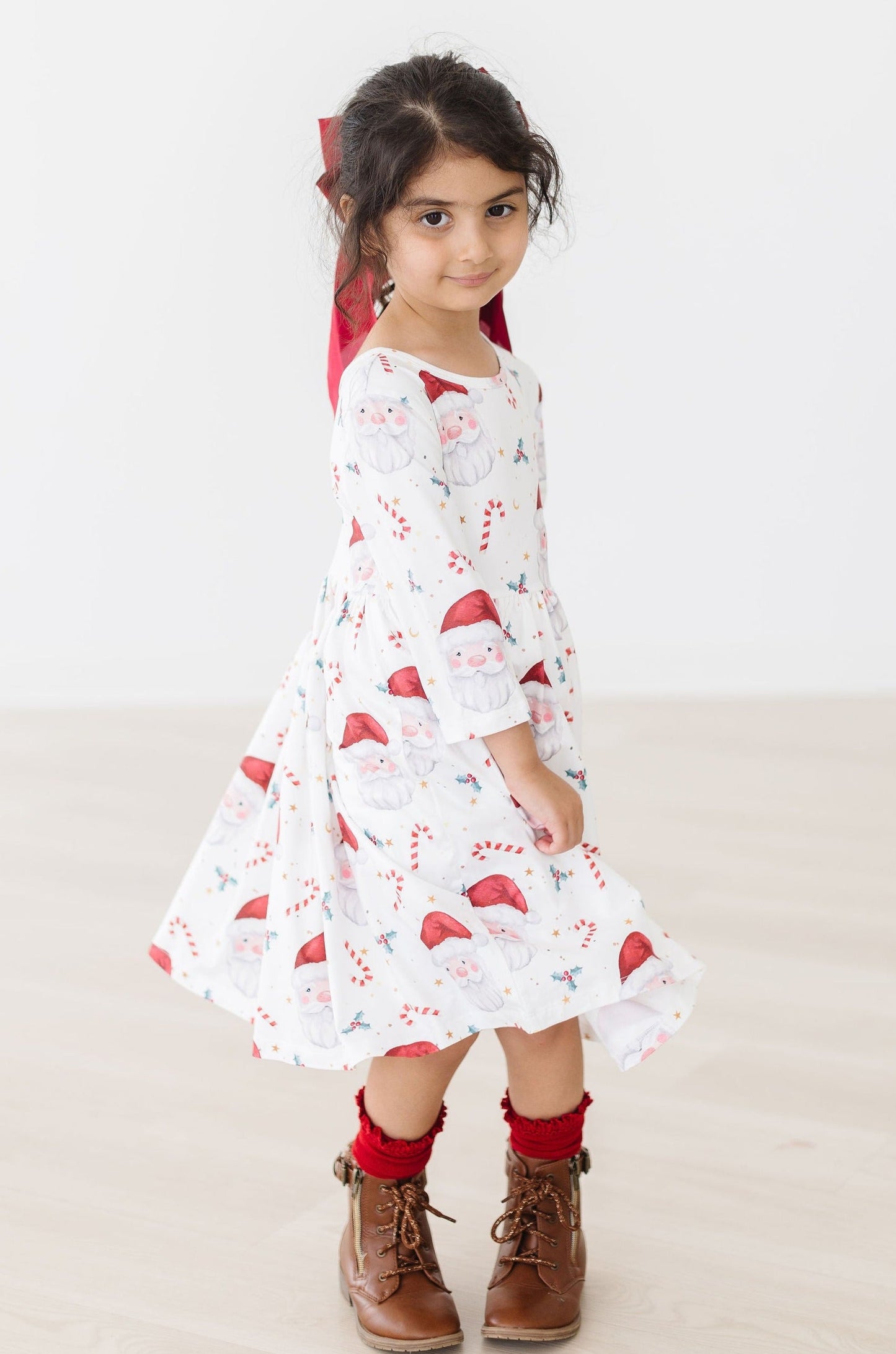 Mistletoe Magic Christmas Twirl Dress - Mila & Rose ®