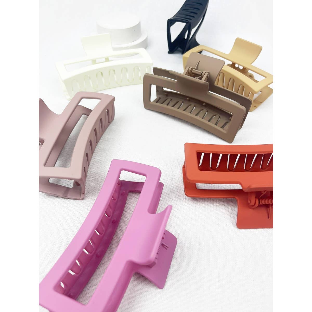 Jumbo Rectangle Hair Claw Clip