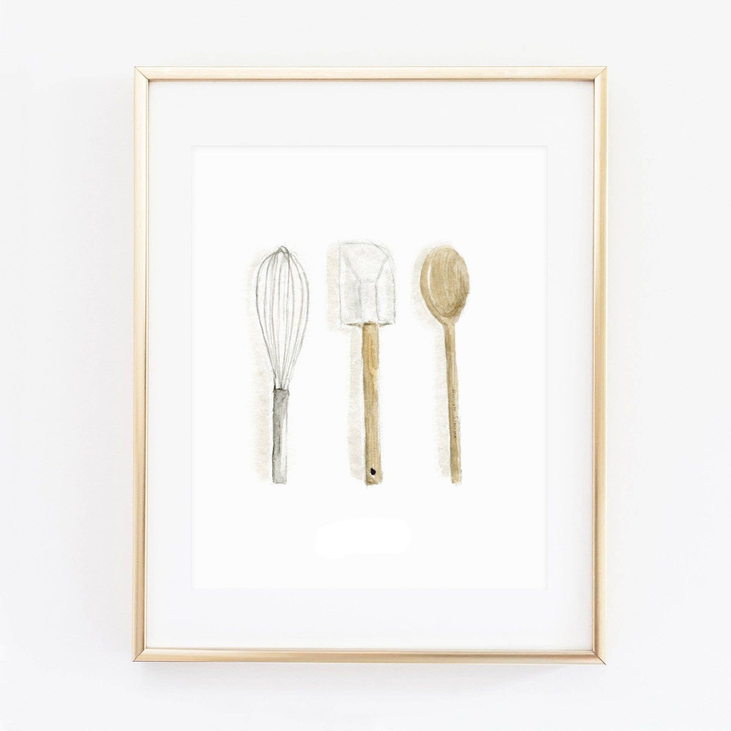 Art Print - Baking Utensils - emily lex studio