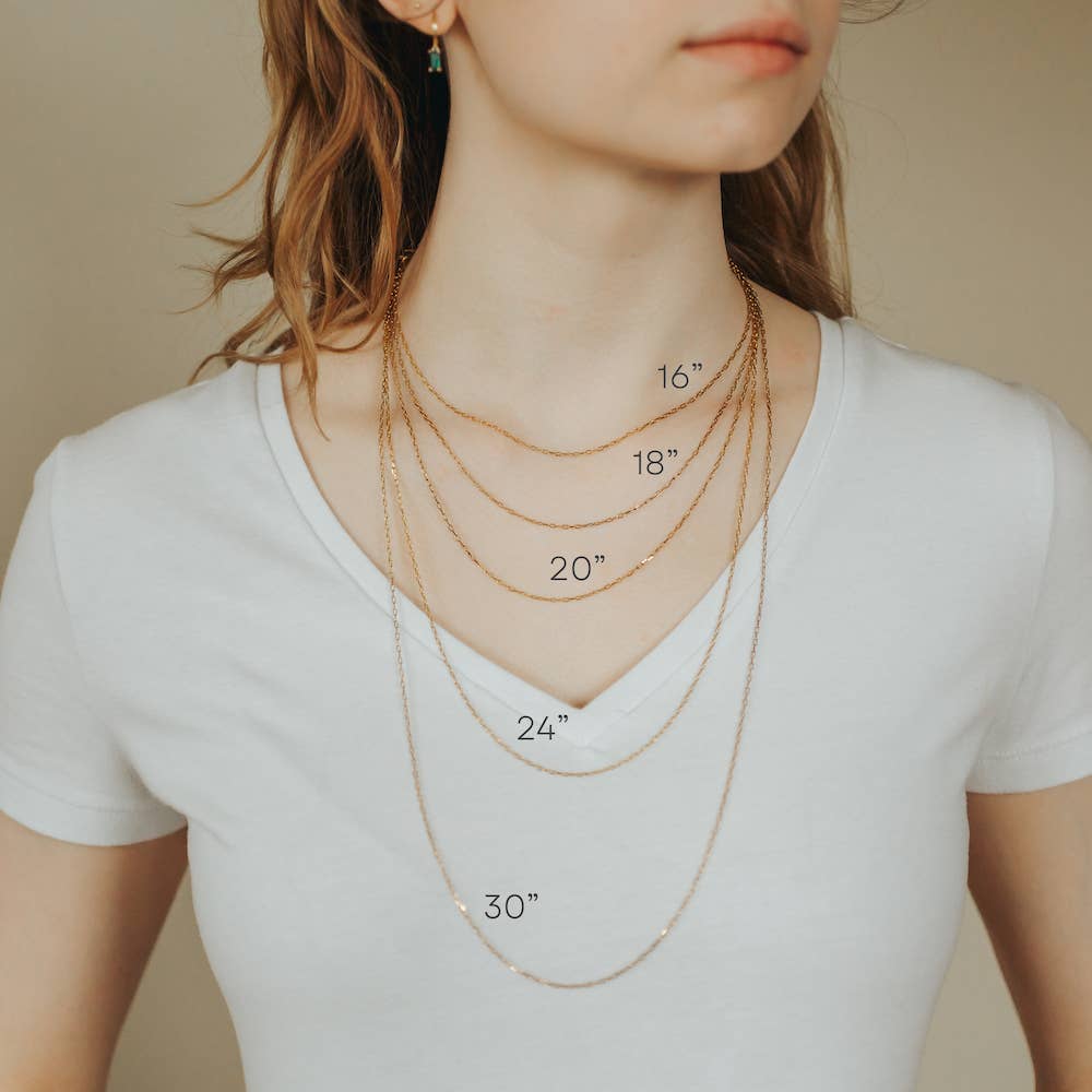 Serenity Charm or Pendant - Gold or Silver