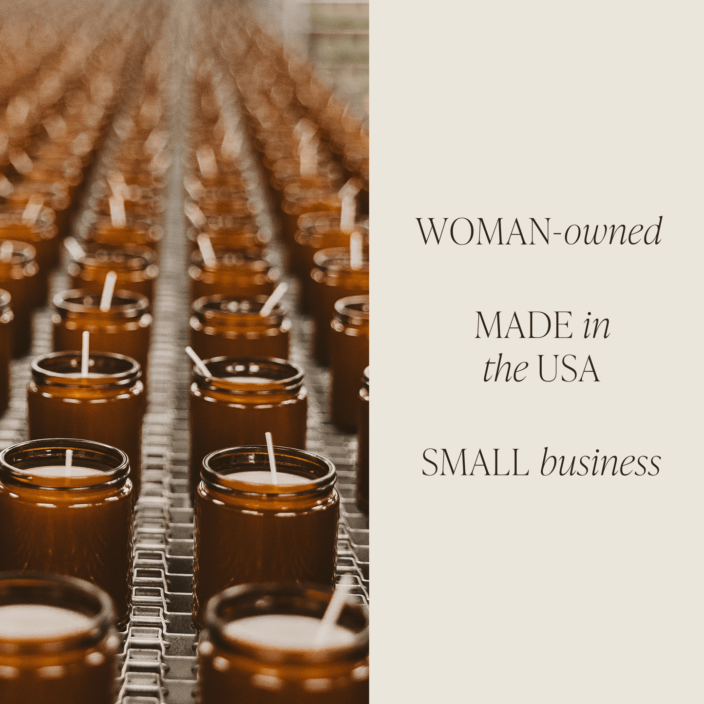 Warm and Cozy Soy Candle - Amber Jar - 9 oz - Sweet Water Decor