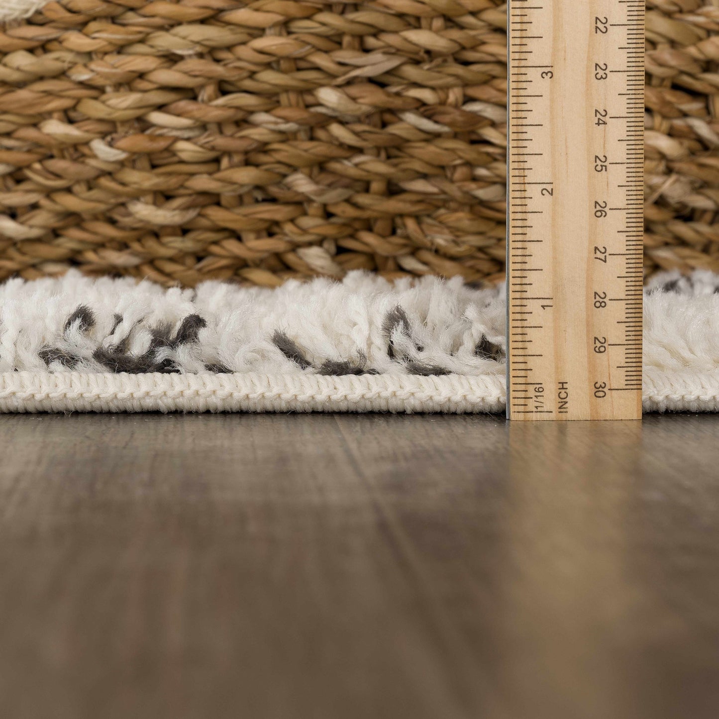 Kibureau Cream Barber Shag Rug - Limited Edition - Boutique Rugs