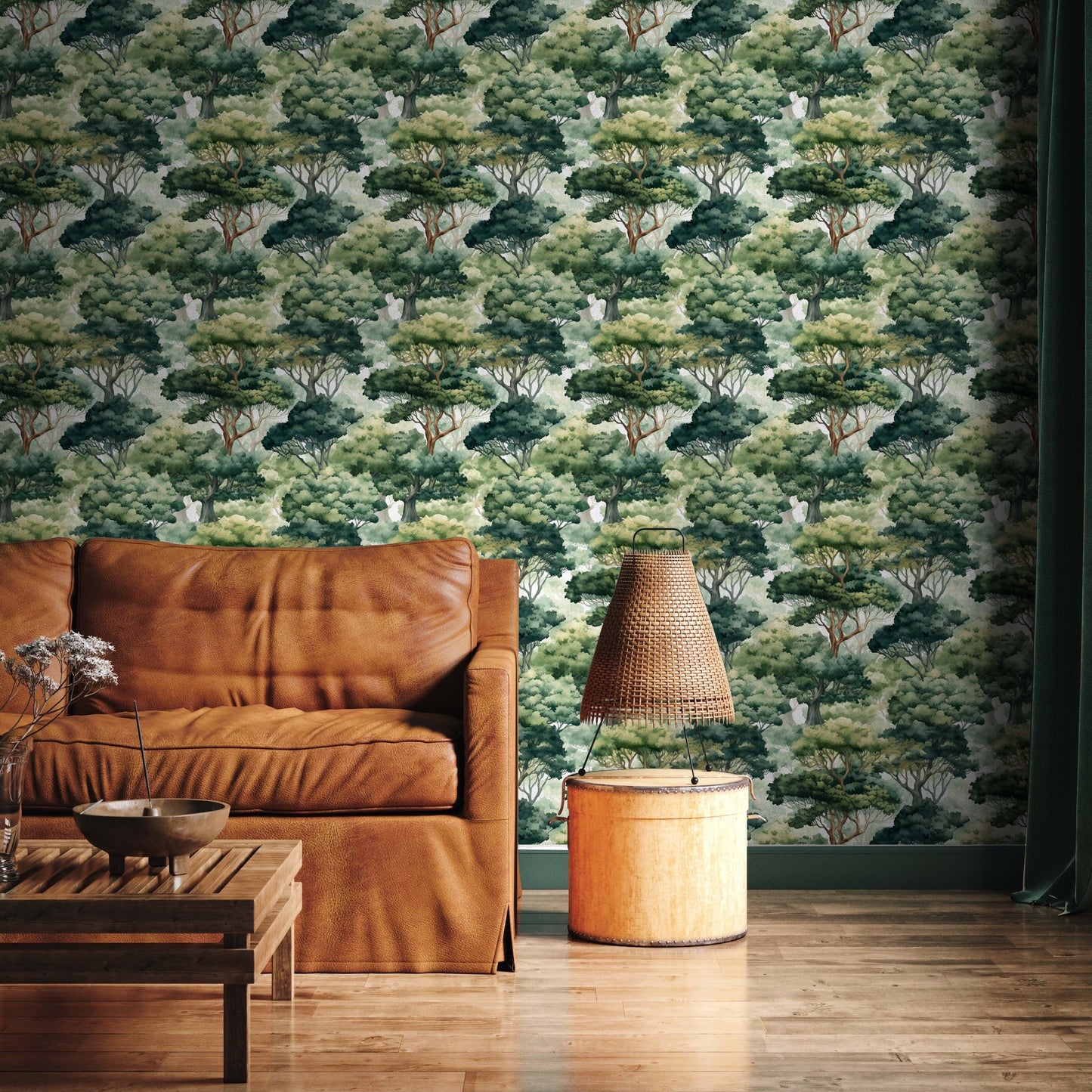 Birch Wallpaper - Loomwell Home Goods
