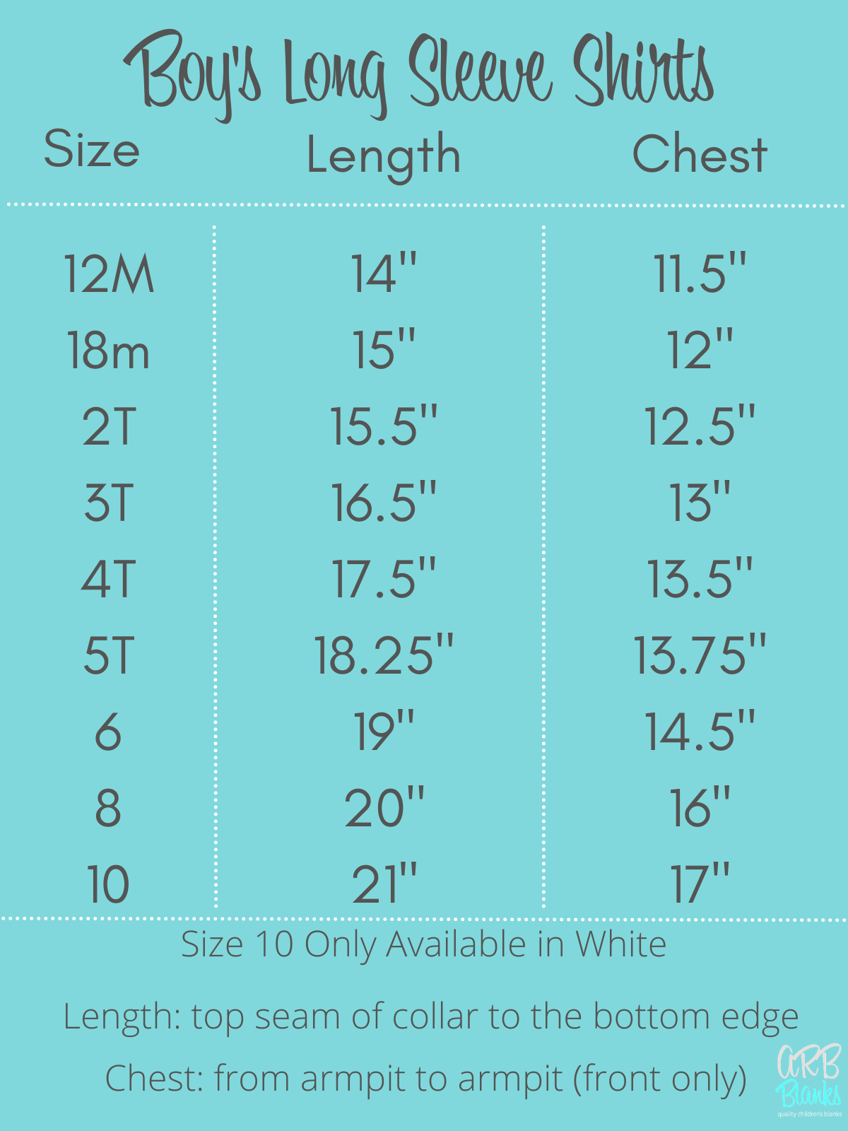 Boy’s Peter Pan Collar Products - ARB Blanks