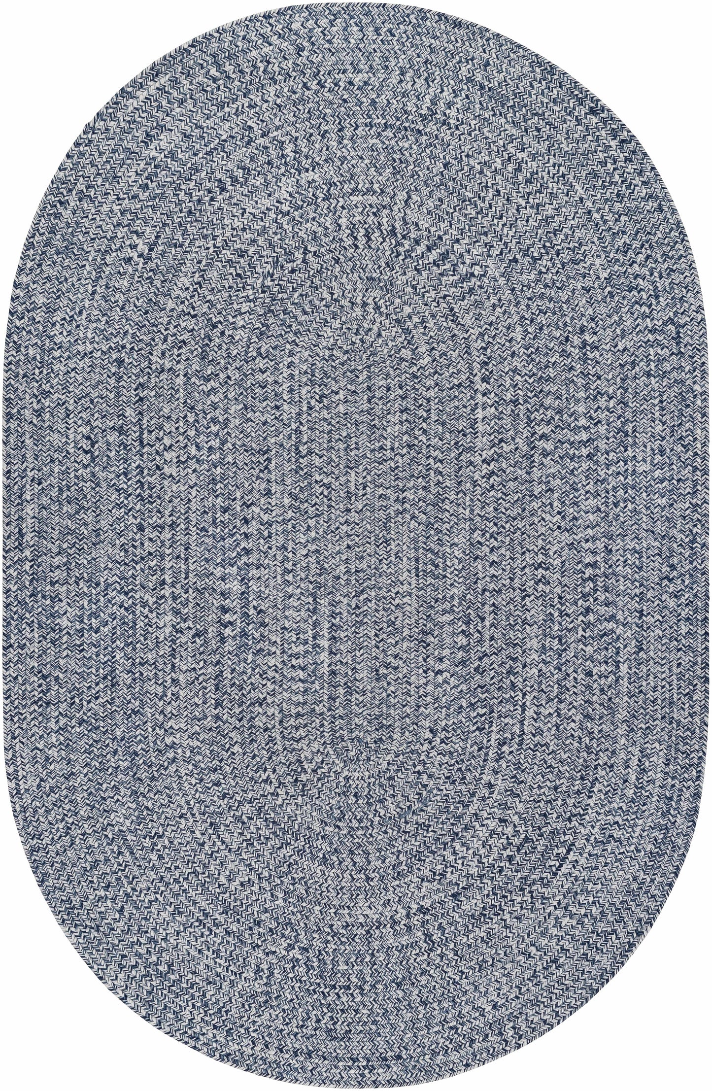 Blue Braided Faux Jute Rug - Boutique Rugs