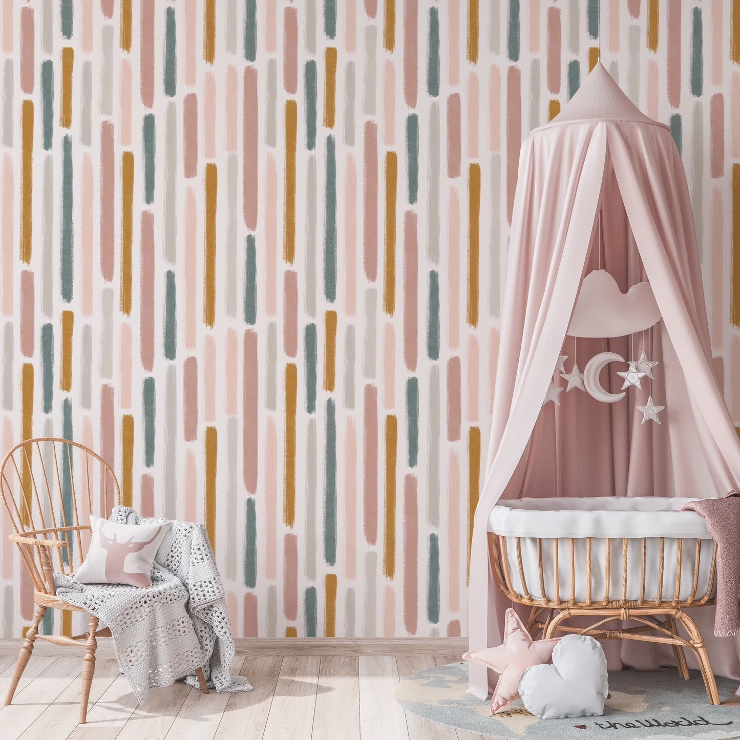 Enslee Wallpaper by Mel Armstrong - Loomwell Home Goods