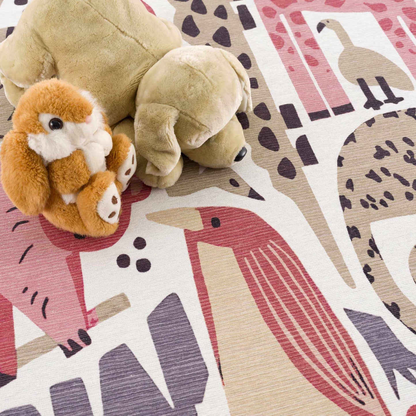 Natal Animal Print Washable Kids Rug - Boutique Rugs