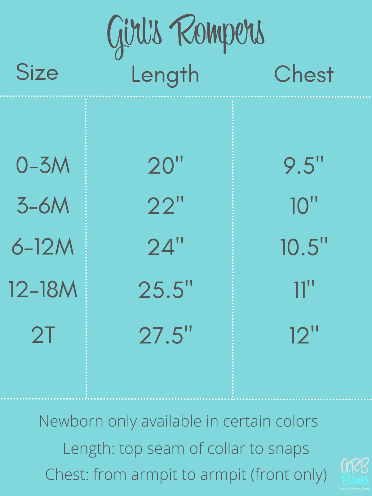 Girl’s Long Sleeve Ruffle Rompers - ARB Blanks