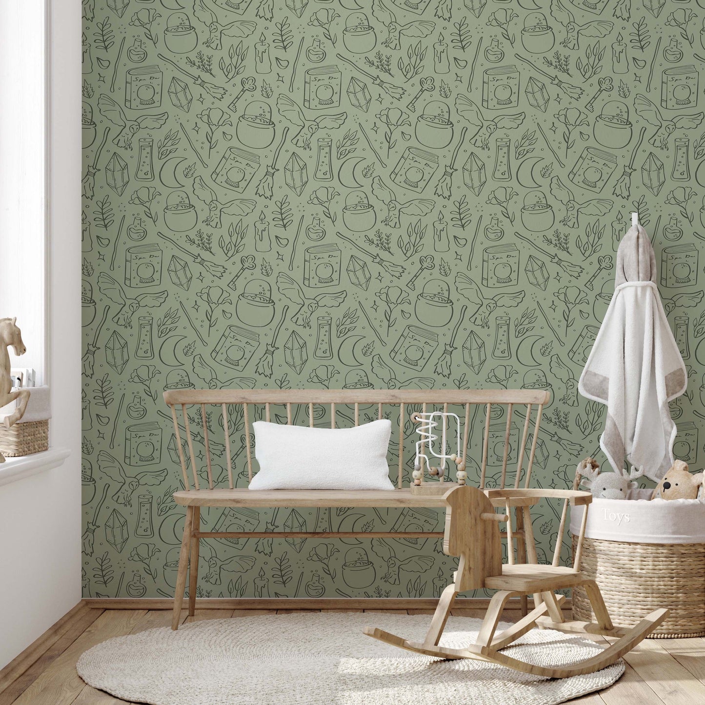 Hedwig Wallpaper - Loomwell Home Goods