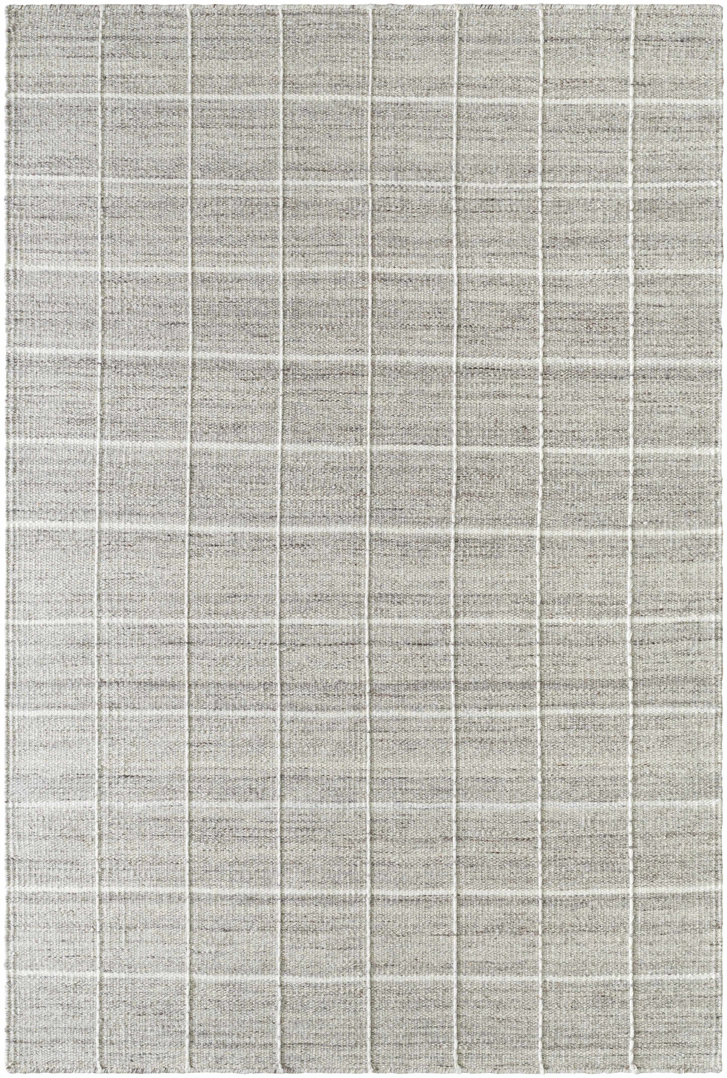 Gray Checkered Area Rug - Boutique Rugs