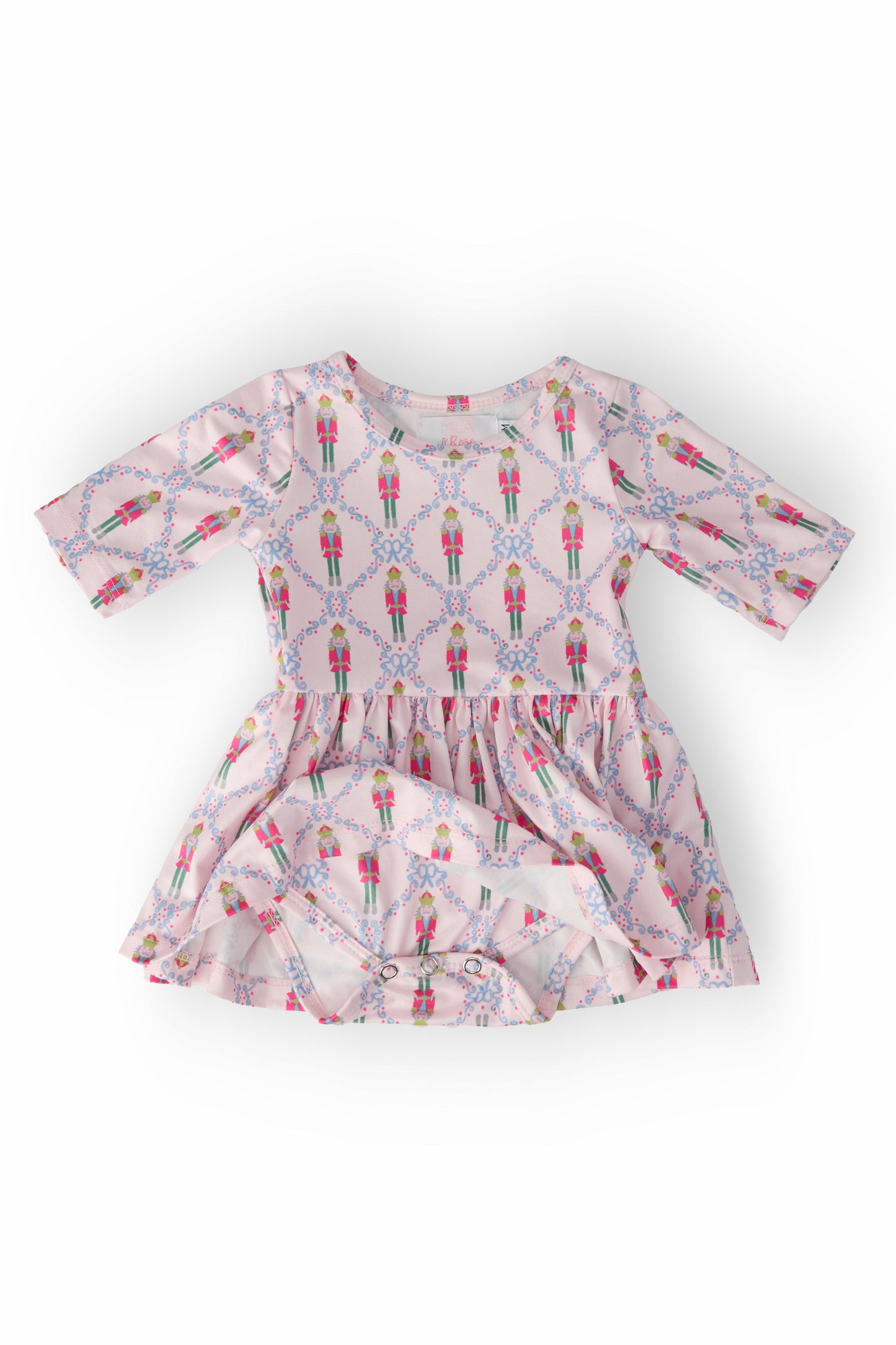 Pink Nutcracker Christmas Twirl Bodysuit - Mila & Rose ®