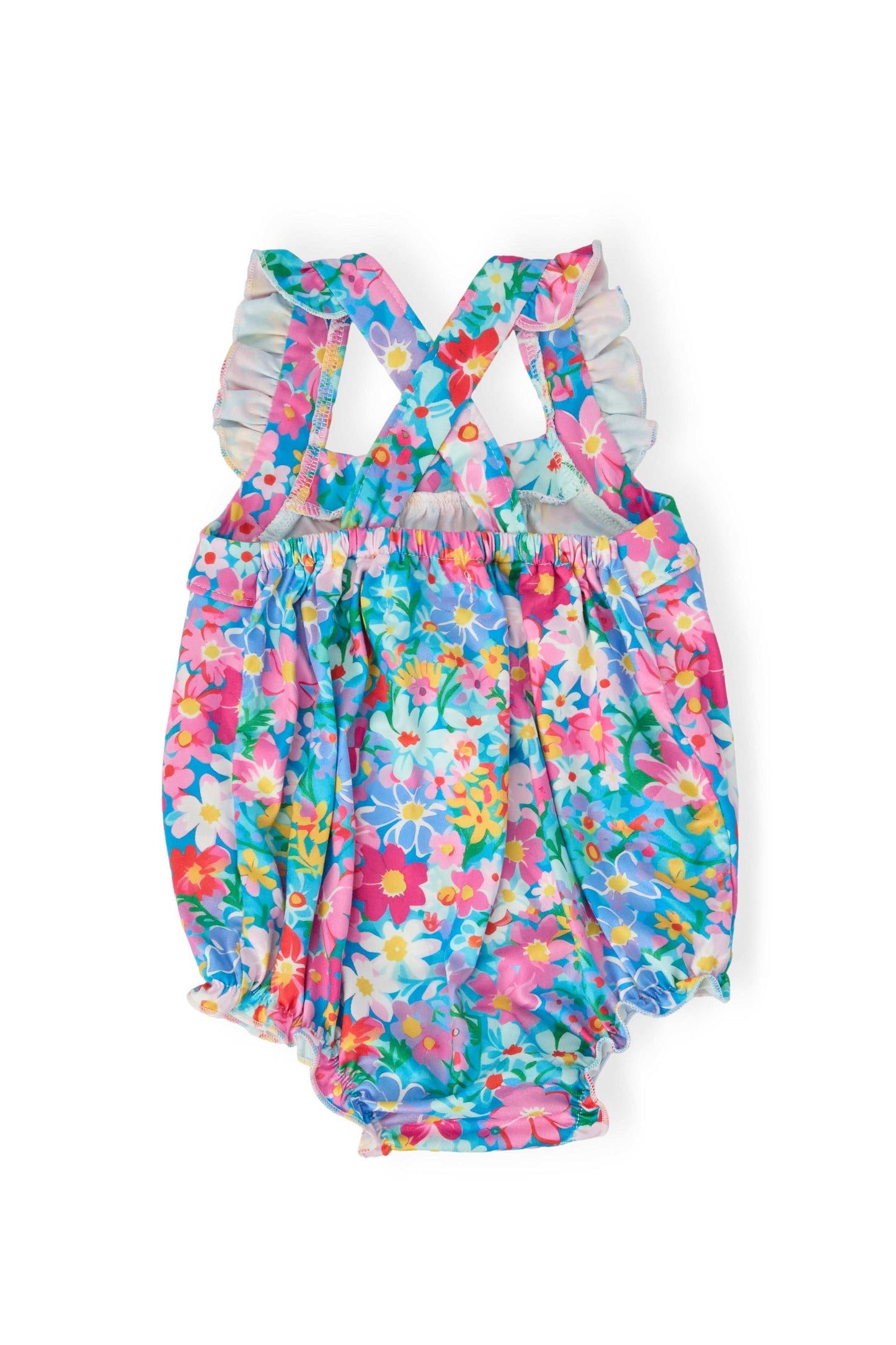 Floral Ruffle Romper Outfit for Baby or Toddler - Mila & Rose ®