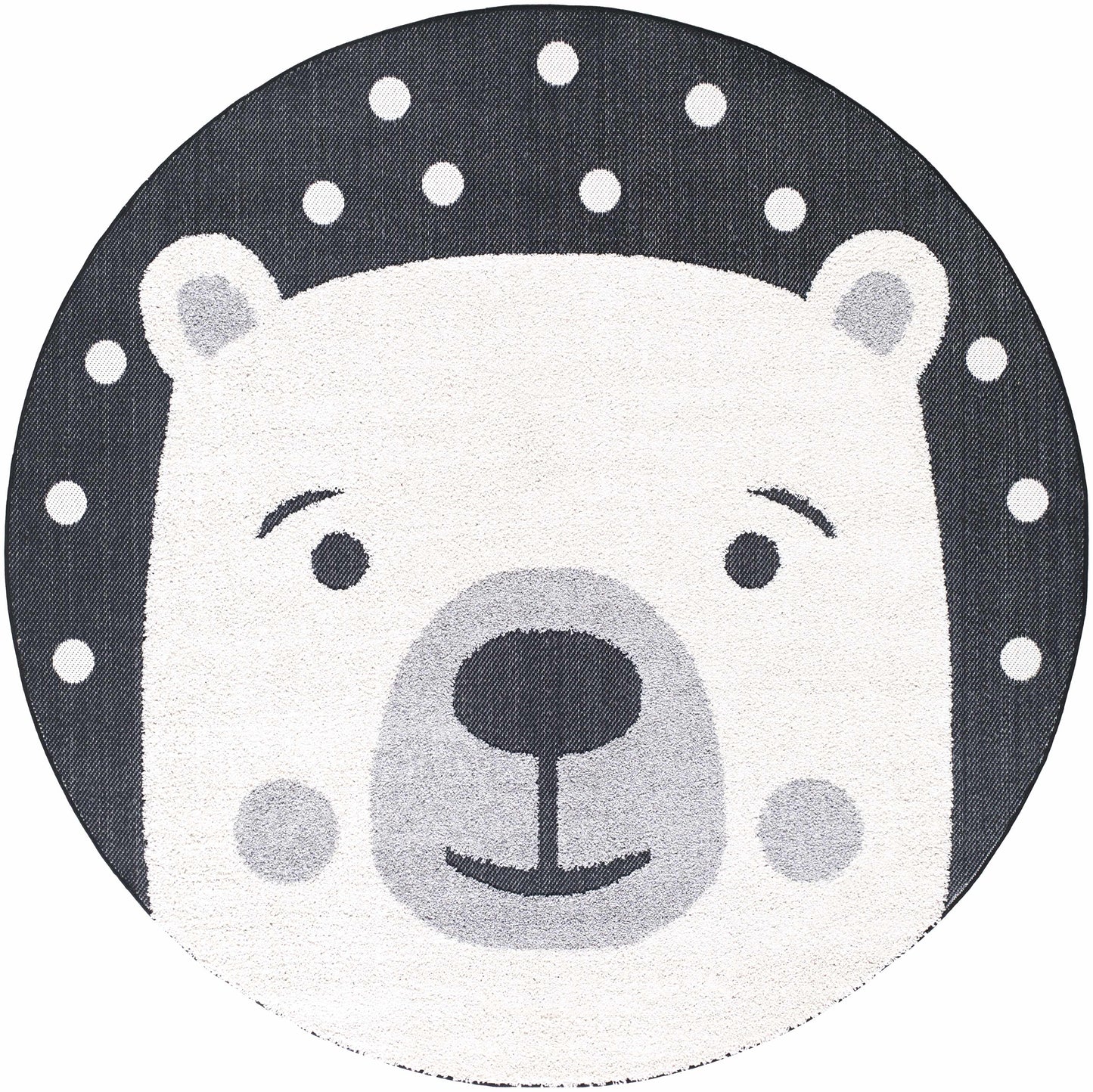 Kids Bear Animal Print Nursery Area Rug - Clearance - Boutique Rugs