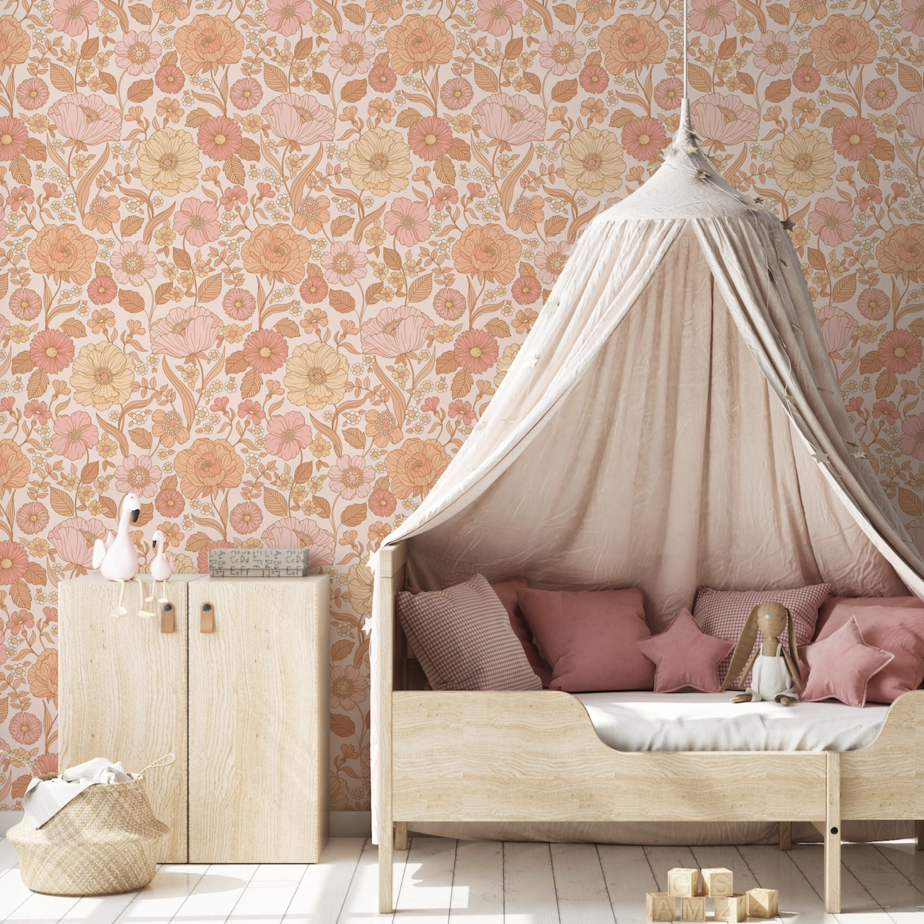 Betsy Wallpaper by Lovely People Studio - Loomwell Home Goods
