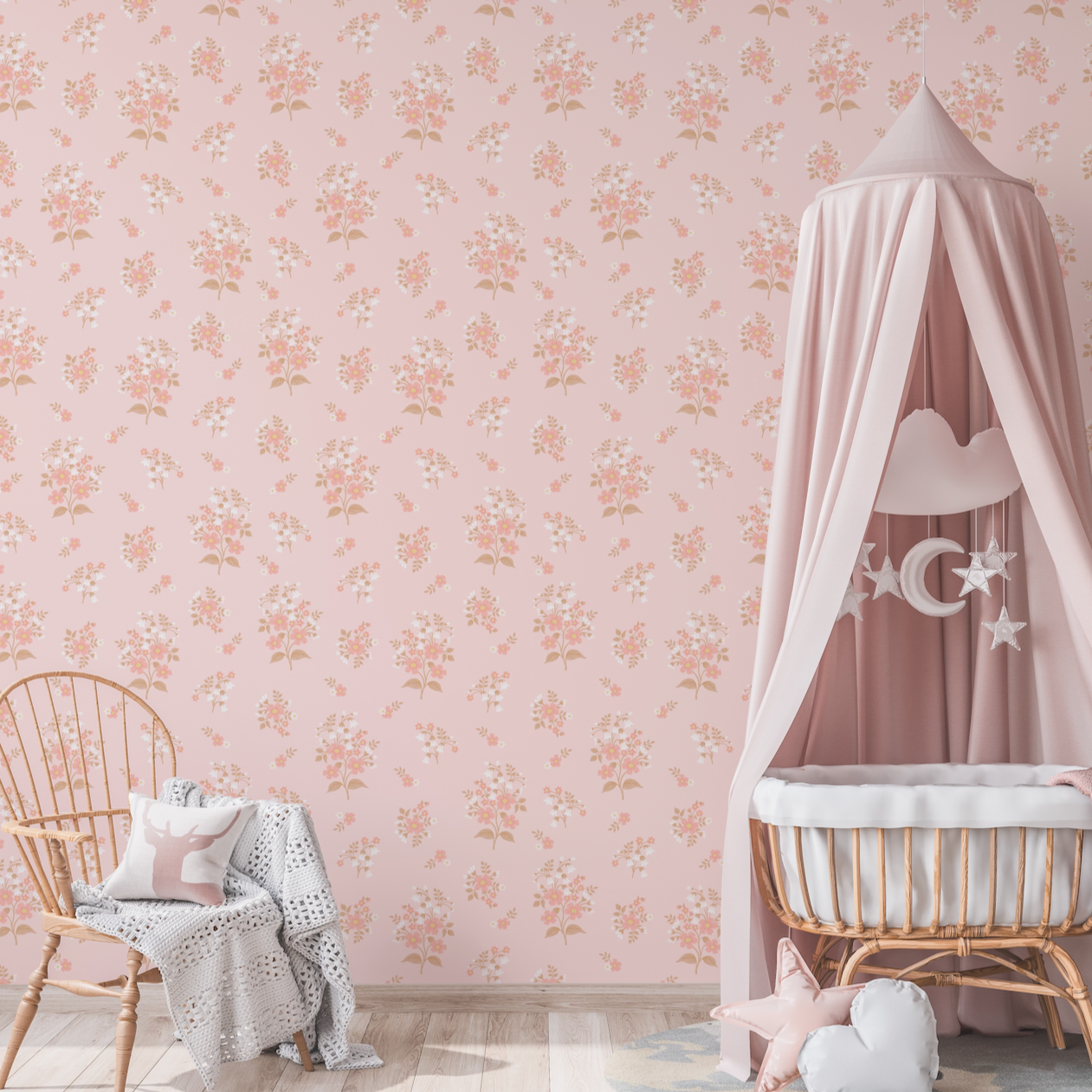 Maisie Wallpaper by Lovely People Studio - Loomwell Home Goods