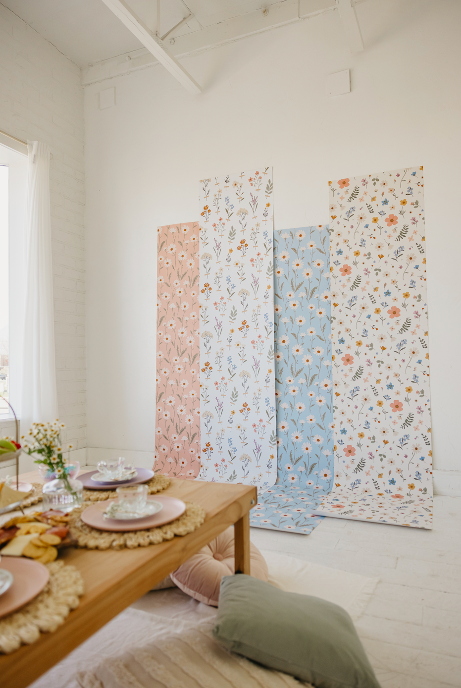 Jane Wallpaper by Joannie Houle - Loomwell Home Goods