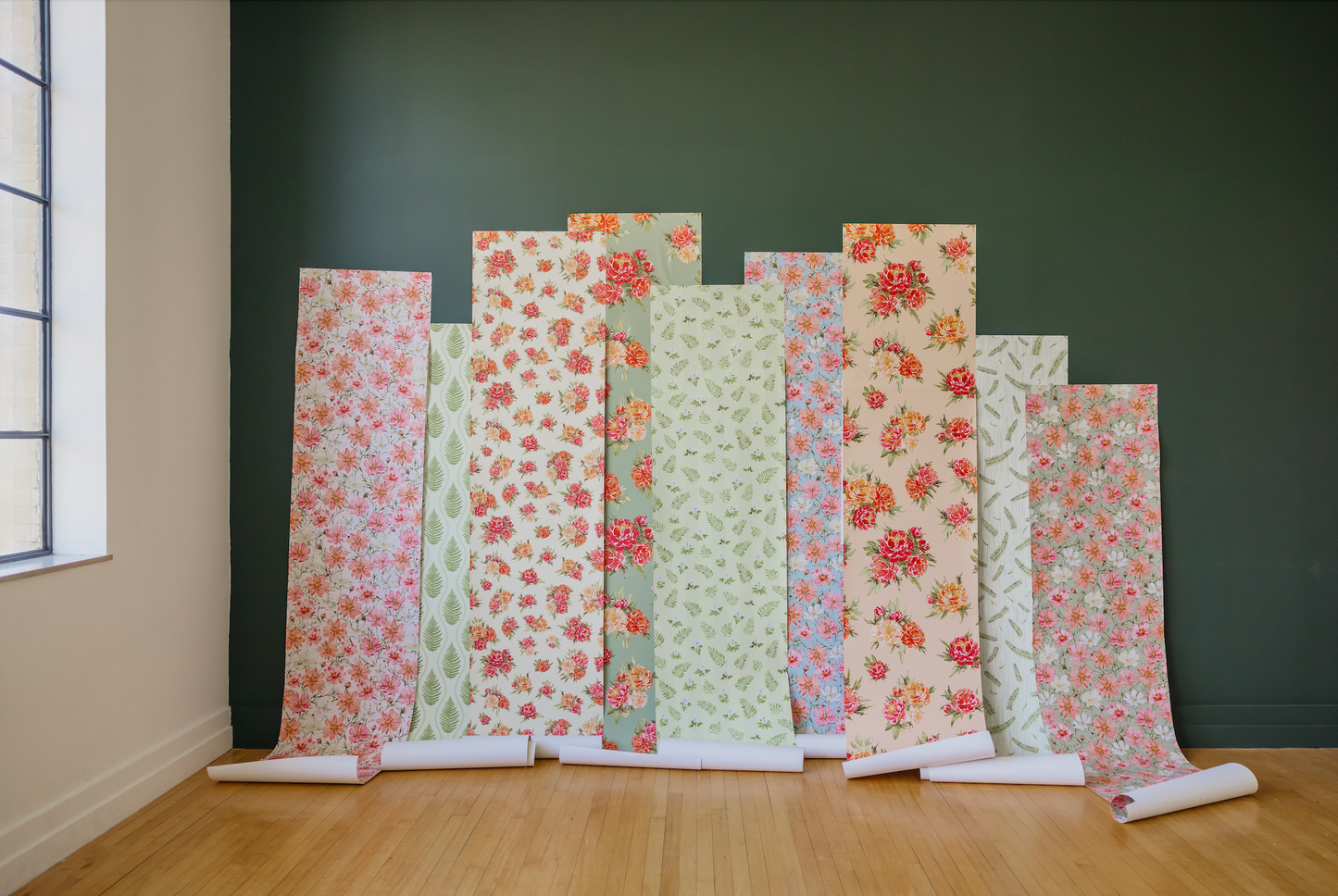Lily Wallpaper by Ela Spurden - Loomwell Home Goods