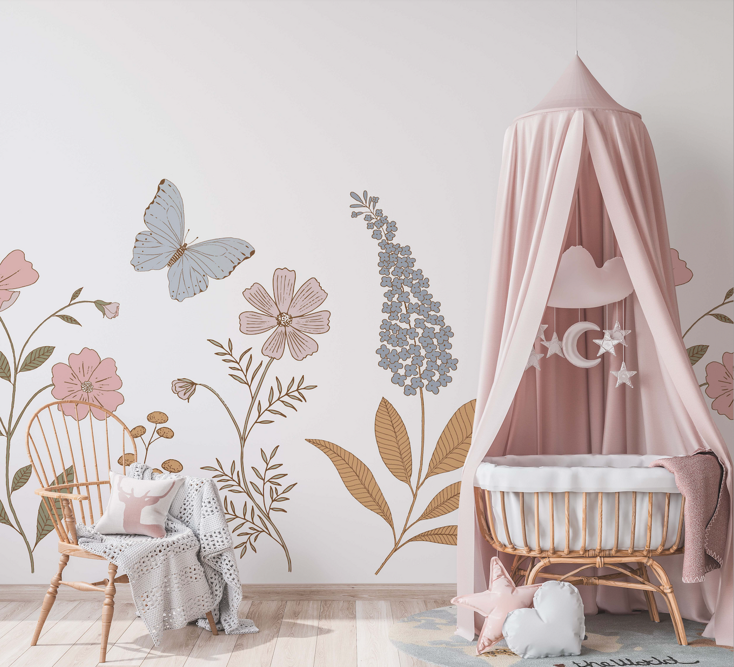 Geneva Wallpaper by Gooseberry Moon - Loomwell Home Goods