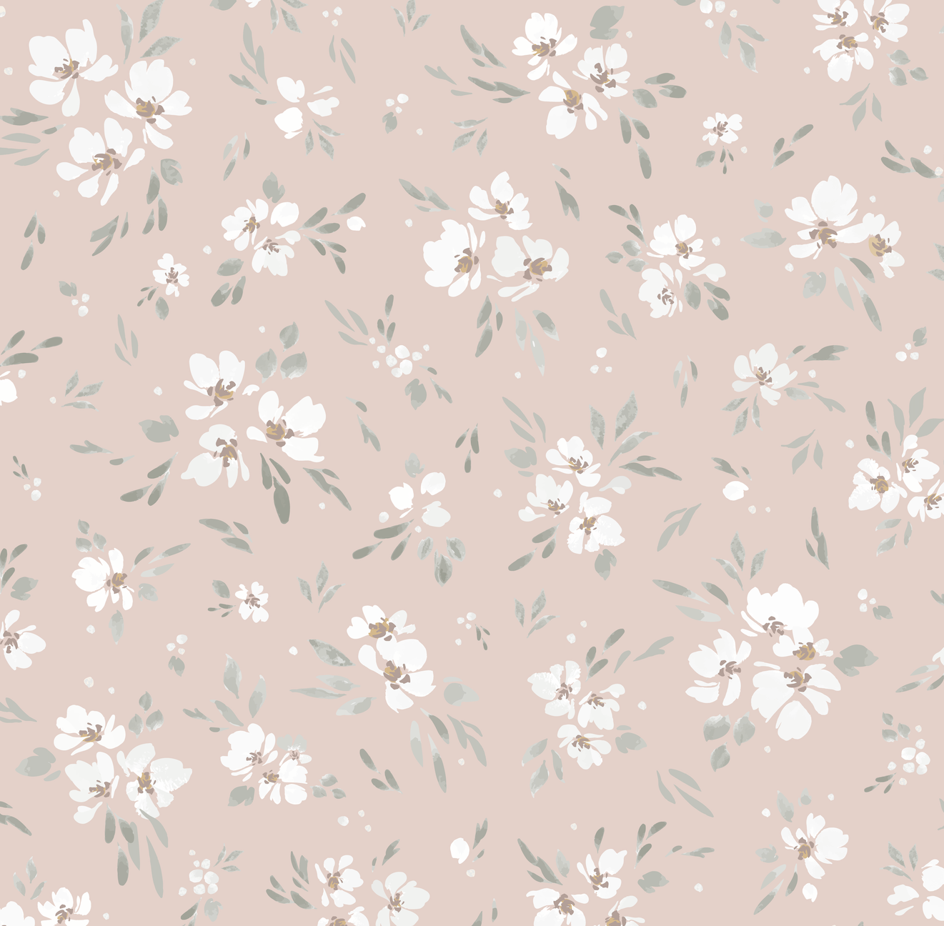 Alina Wallpaper by Melissa Johnson Design - Sample 1 foot by 1 foot / Pink - Loomwell Home Goods