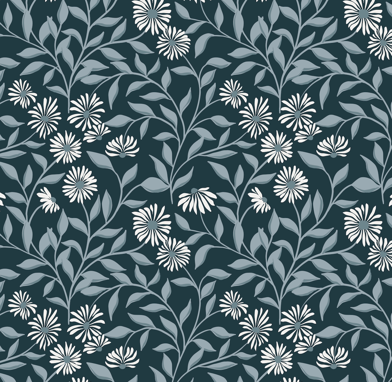 Adrian Wallpaper by Lisee Ree - Sample 1 foot by 1 foot / Light Blue - Loomwell Home Goods
