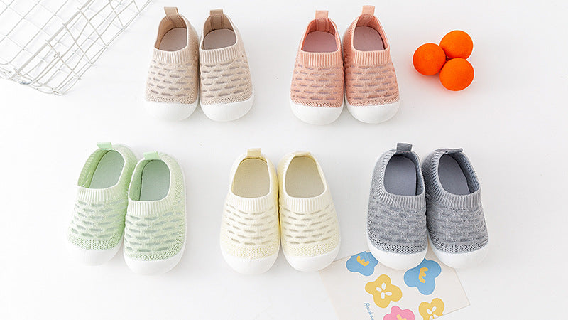 Baby First Walkers - Gray - Grookz Shoes