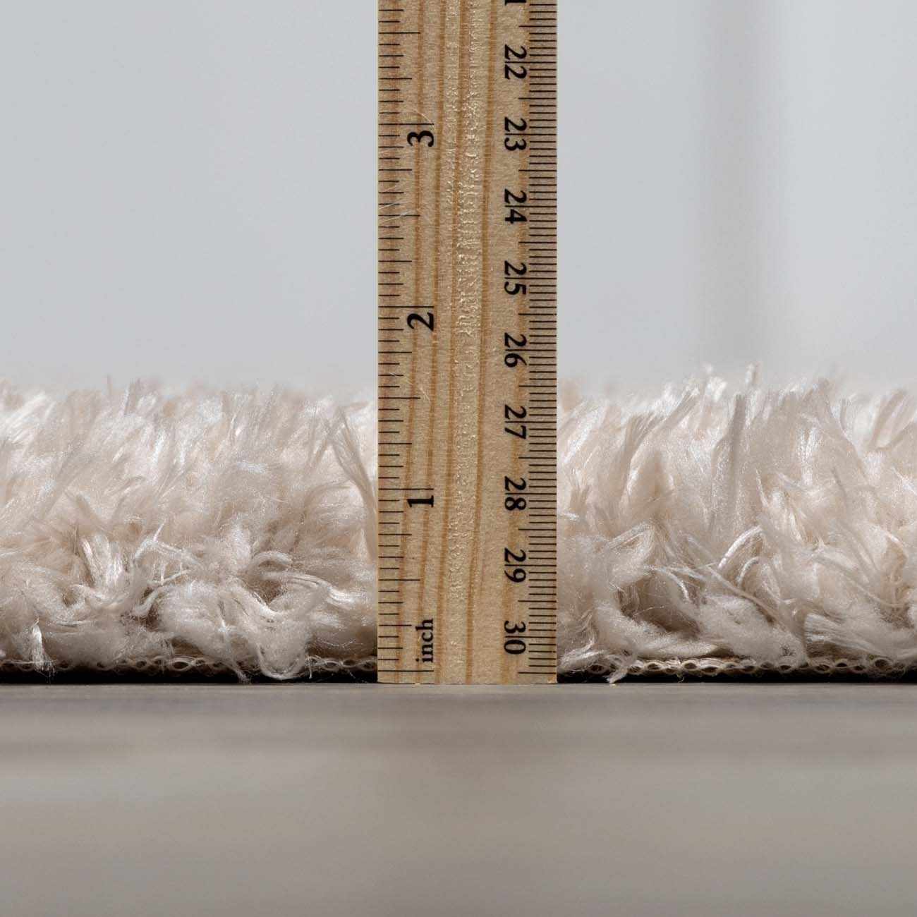 Siari Solid Oatmeal Shag Rug - Boutique Rugs