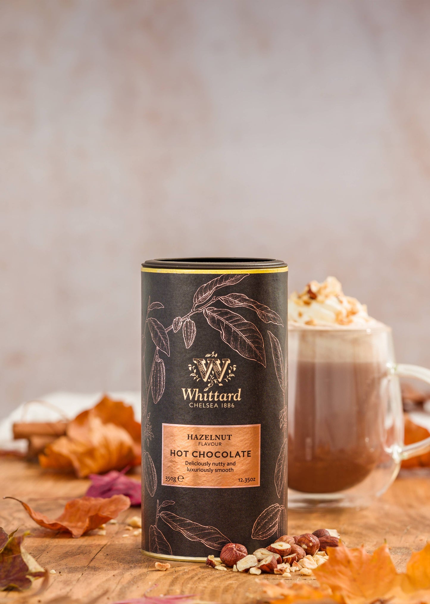 Hazelnut Hot Chocolate Cocoa - Whittard of Chelsea