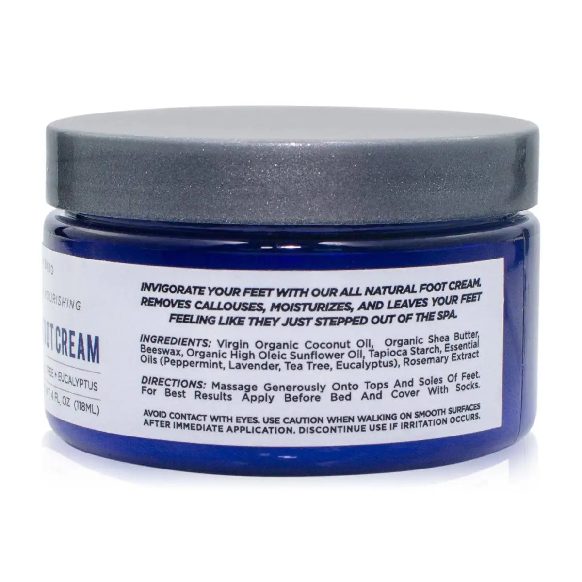 Foot Cream - All-Natural - Beeswax Essential Oils - The Yellow Bird