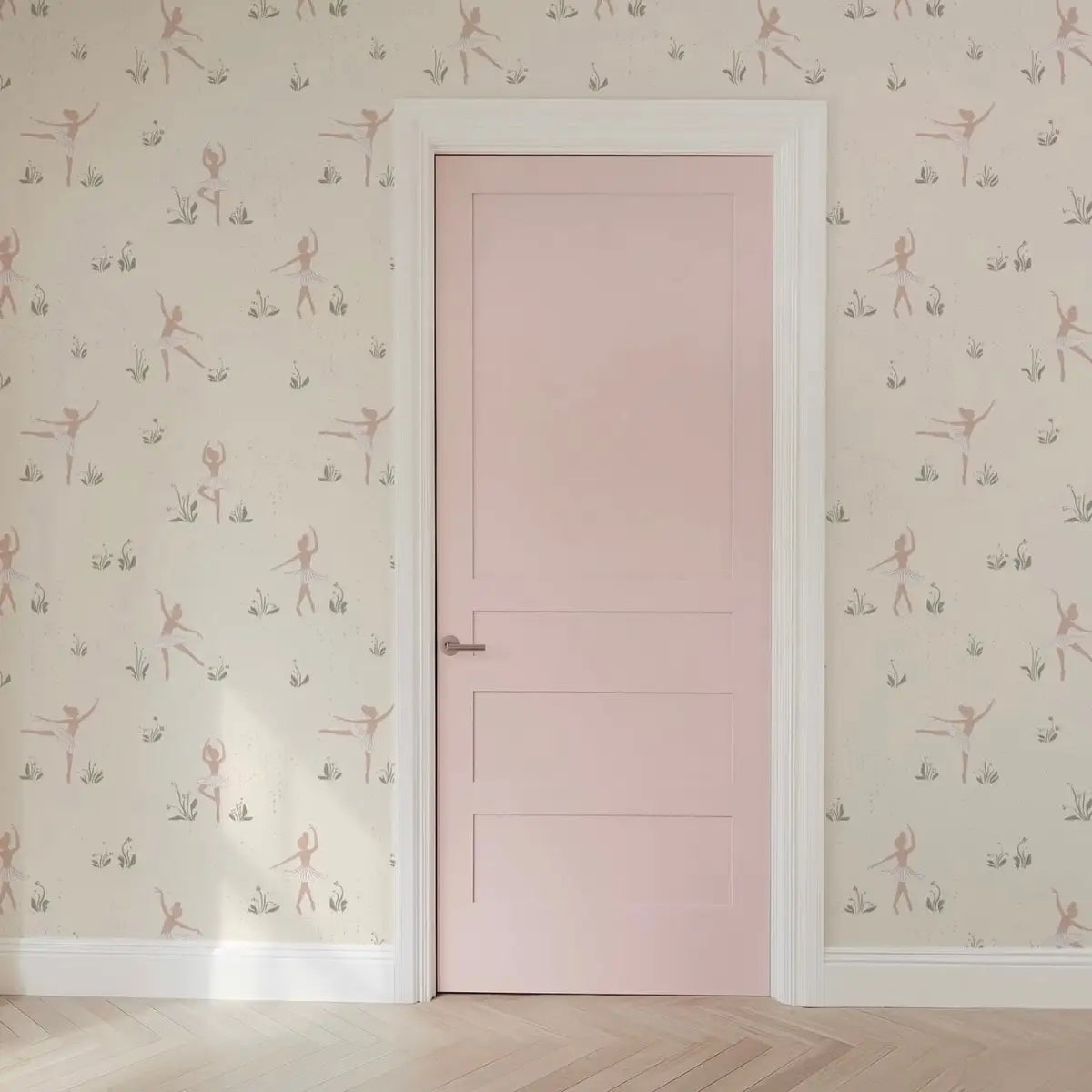 Allegra Wallpaper - Ballet Ballerina - by Creating to Love - Loomwell Home Goods