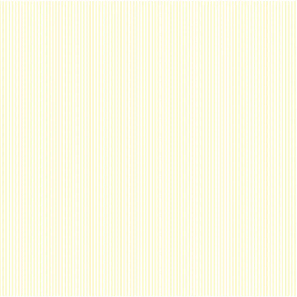 Ansel Wallpaper - Pastel Mini Stripe - by Studio Stephie - Sample 1 foot by 1 foot / Yellow - Loomwell Home Goods
