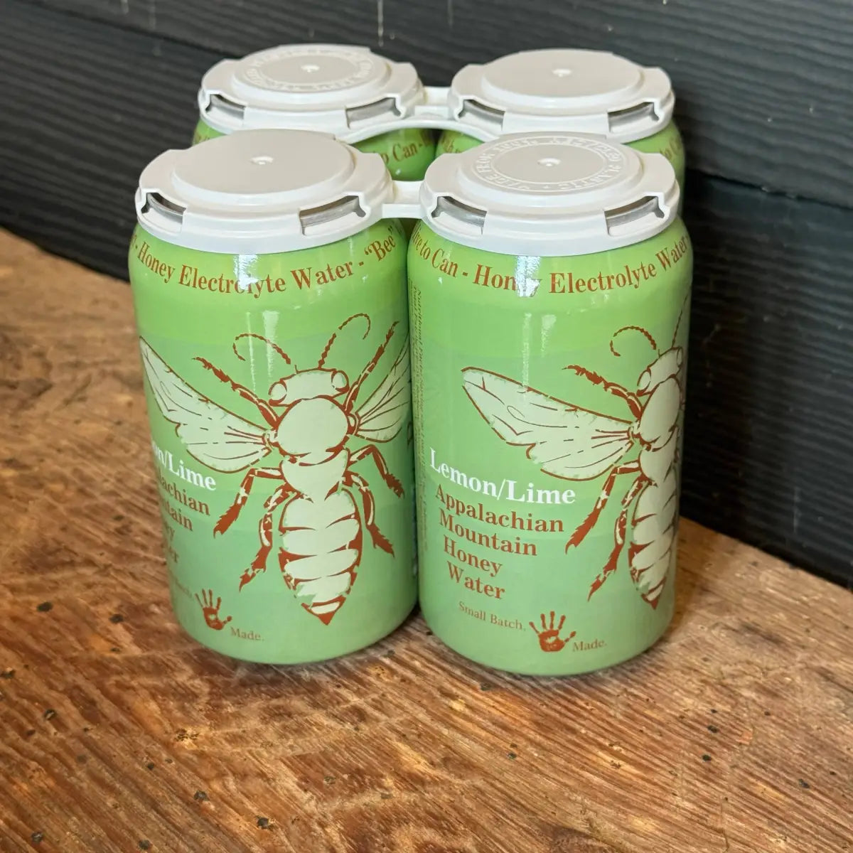 Flavored Sparkling Water with Honey - Lemon Lime - with Electrolytes - Wehrloom Honey