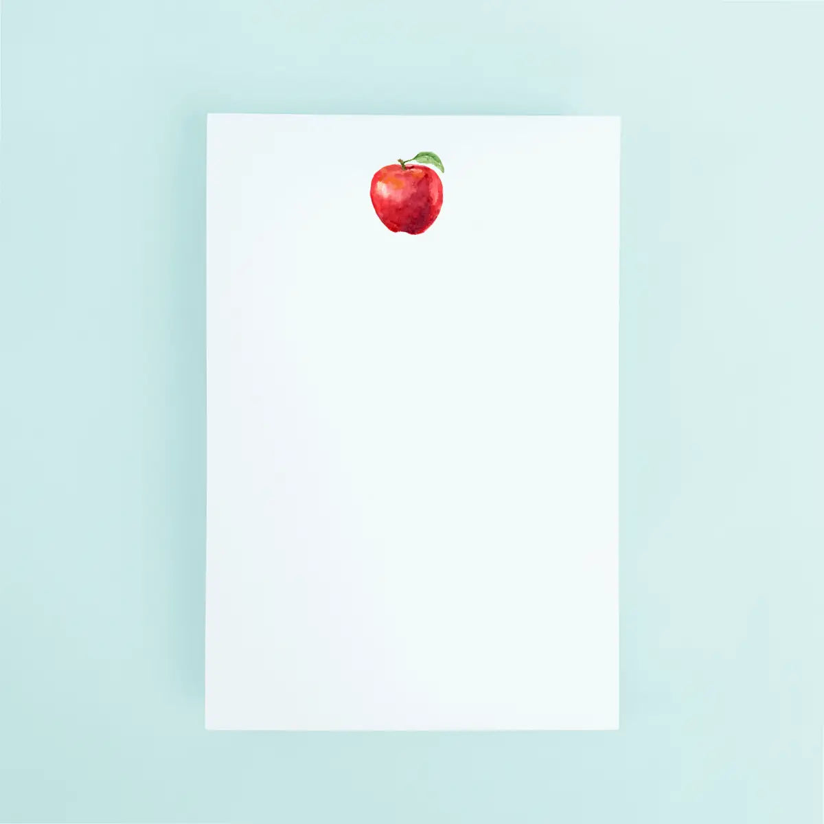 Apple Notepad - Watercolor - Taylor Paladino