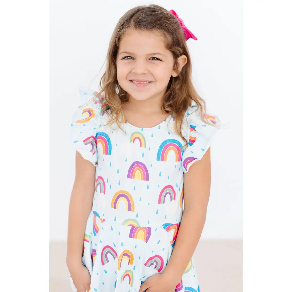Twirl Leotard with Skirt - April Showers - Rainbow - Mila & Rose ®