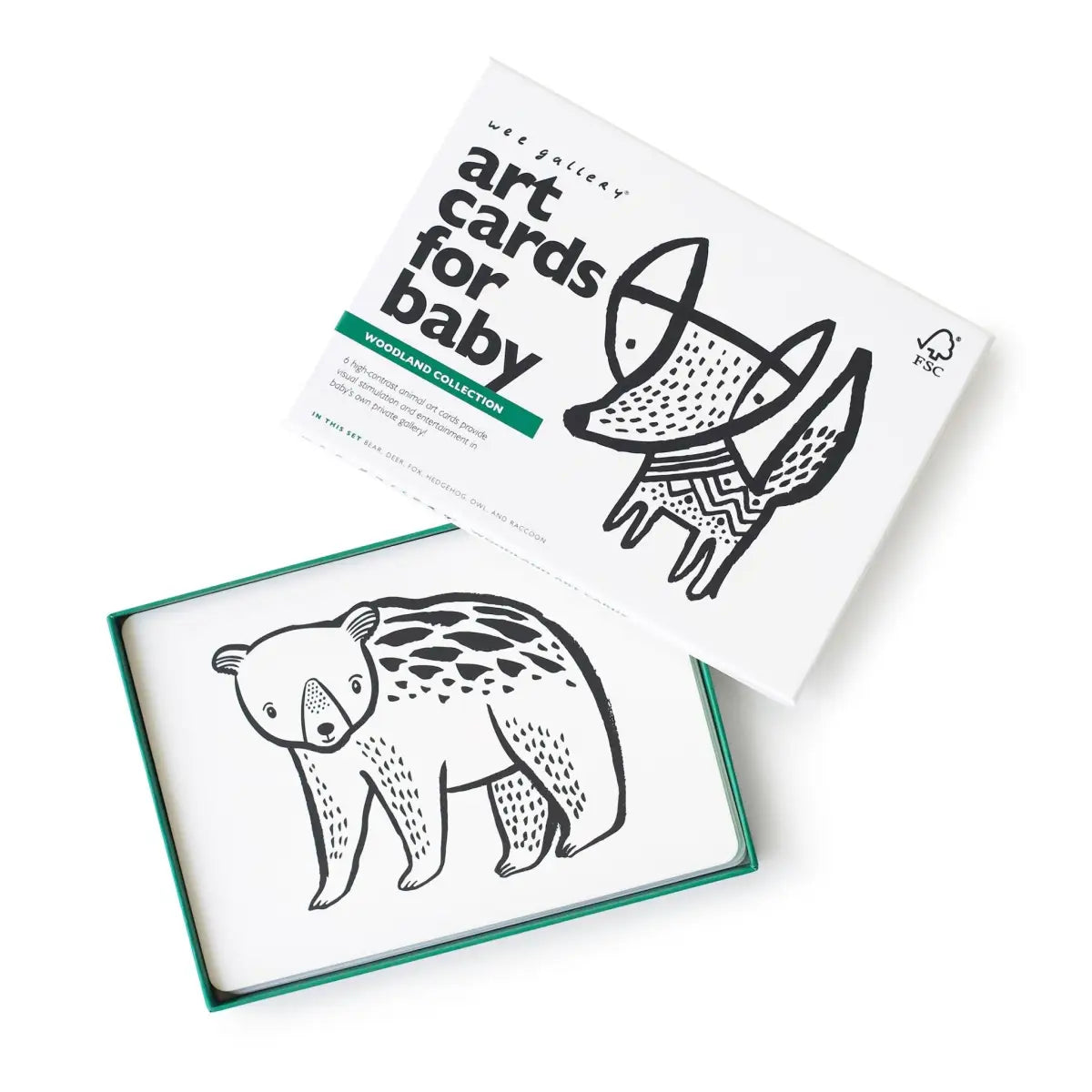 Art Cards for Baby - Woodland Collection - Wee Gallery