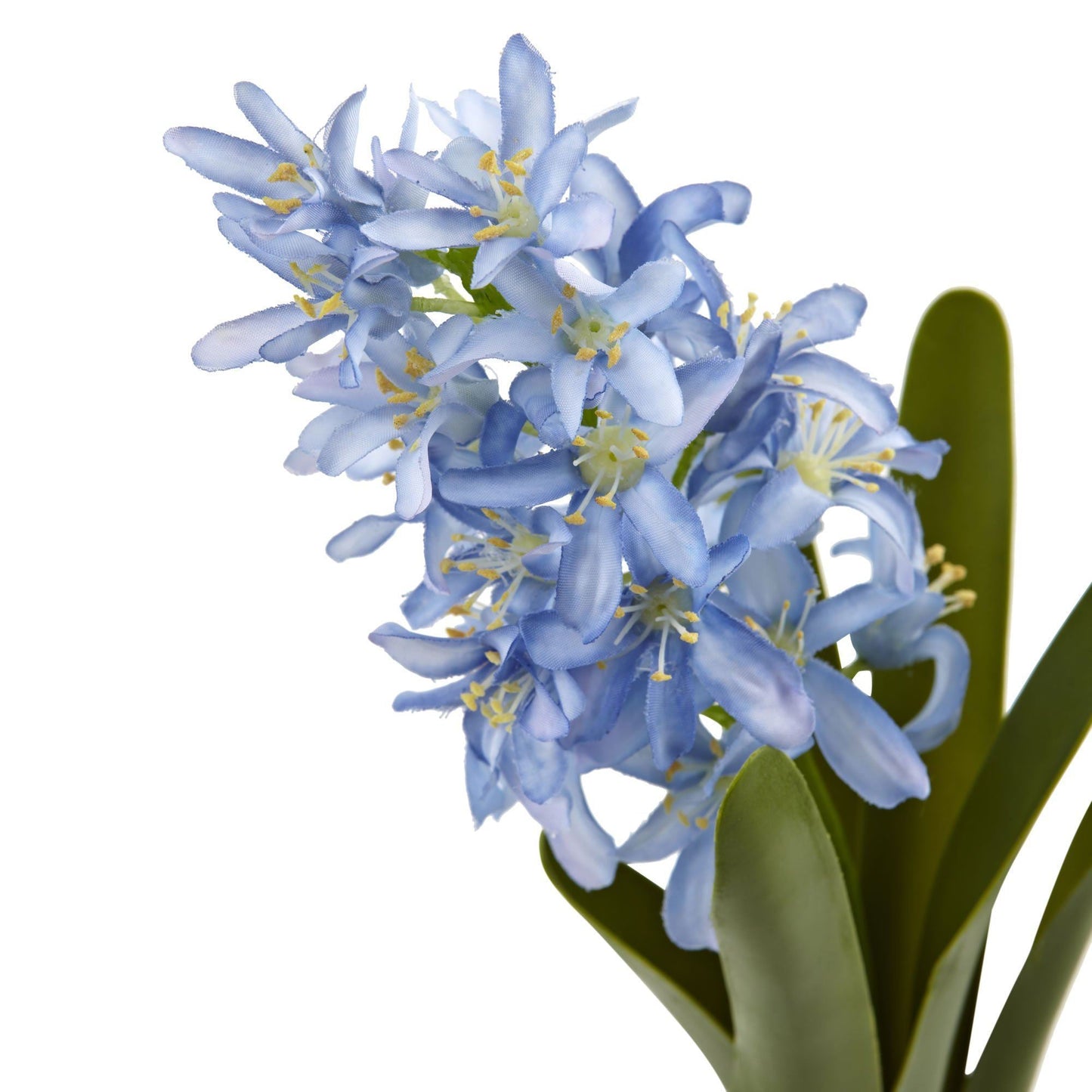 13” Hyacinth Artificial Flower (Set of 4) - Blue - Nearly Natural