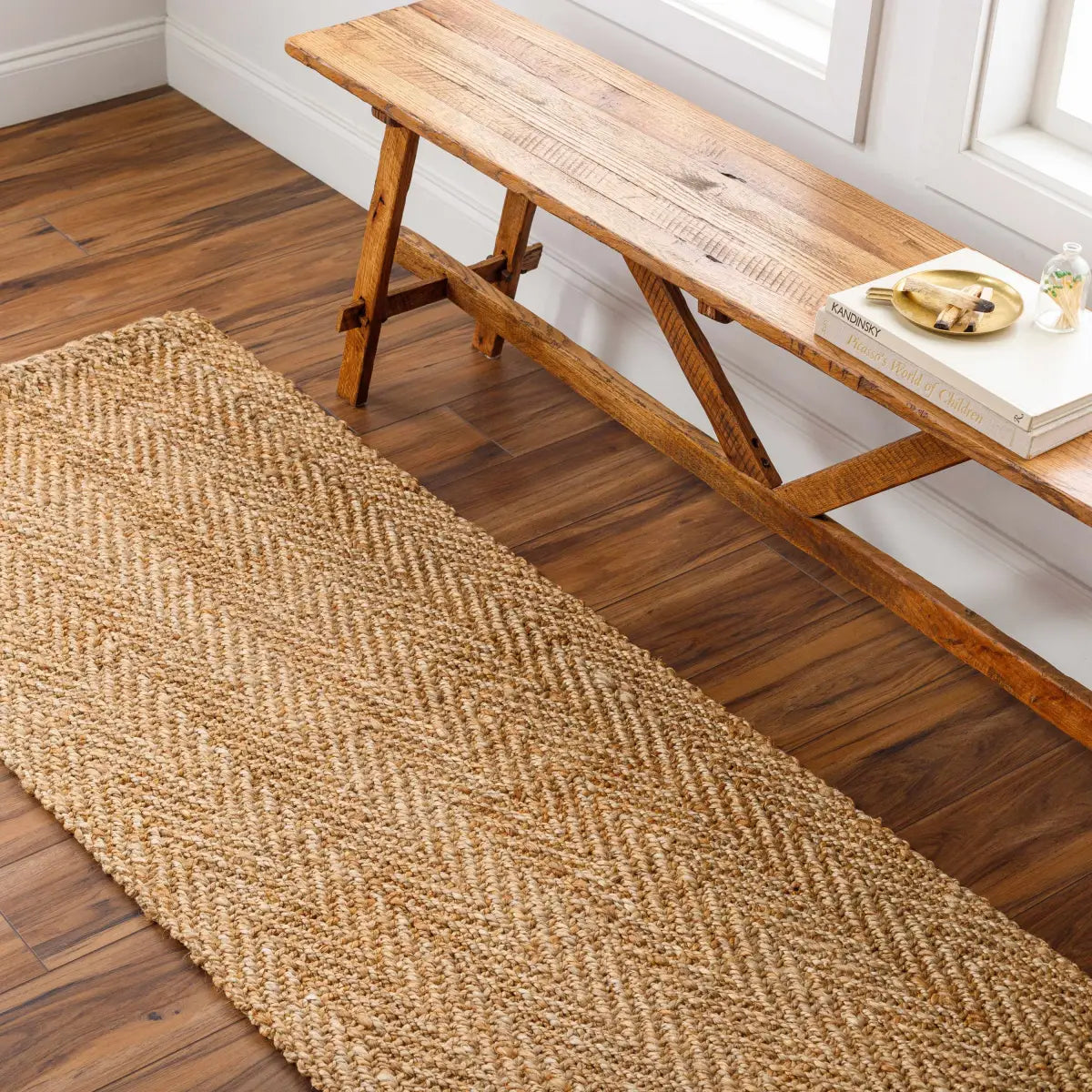 Asaka Jute Area Rug - Boutique Rugs