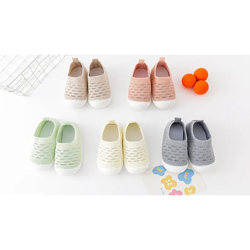 Baby First Walkers - Gray - Grookz Shoes